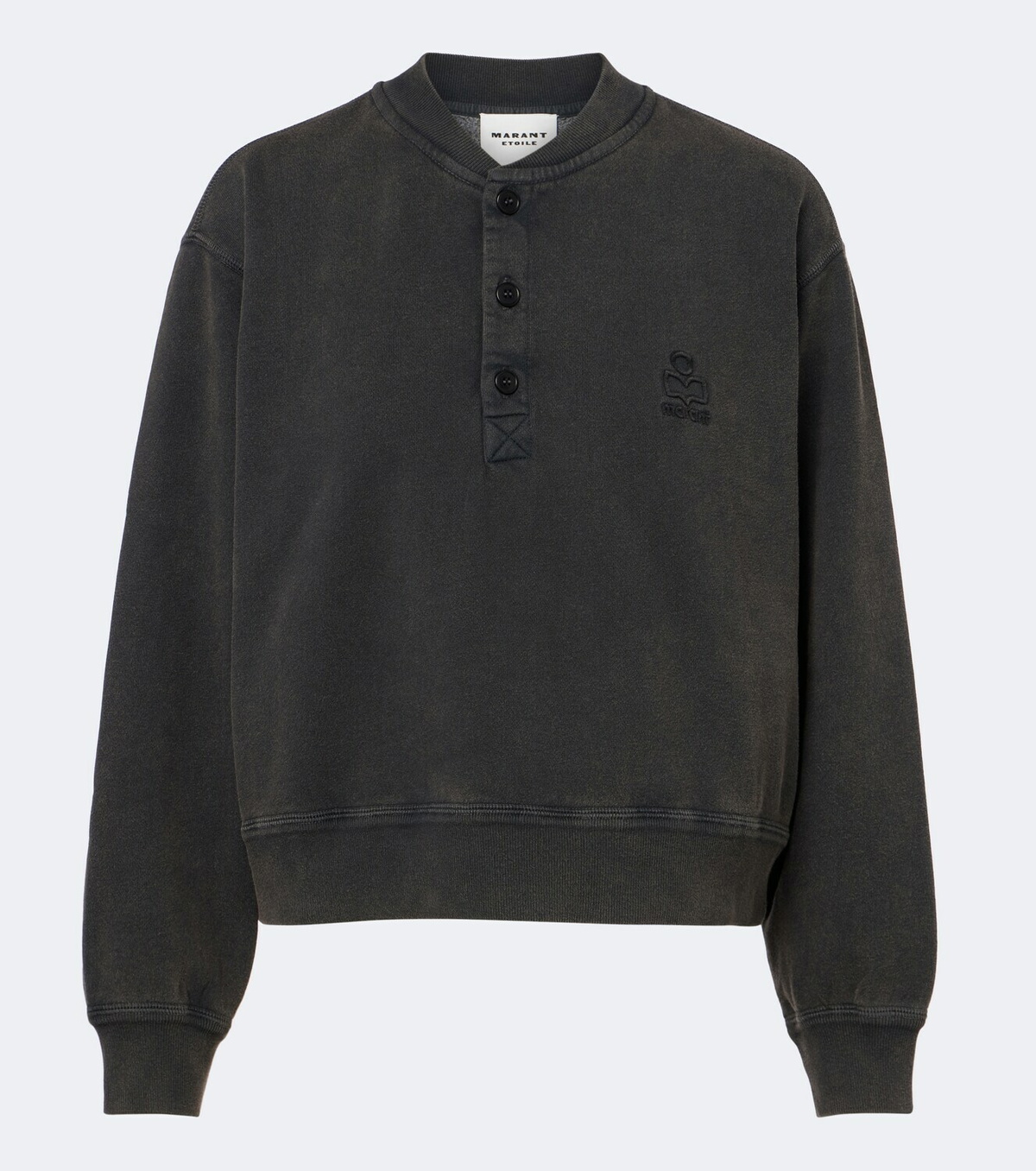 Marant Etoile Simony cotton-blend jersey sweatshirt