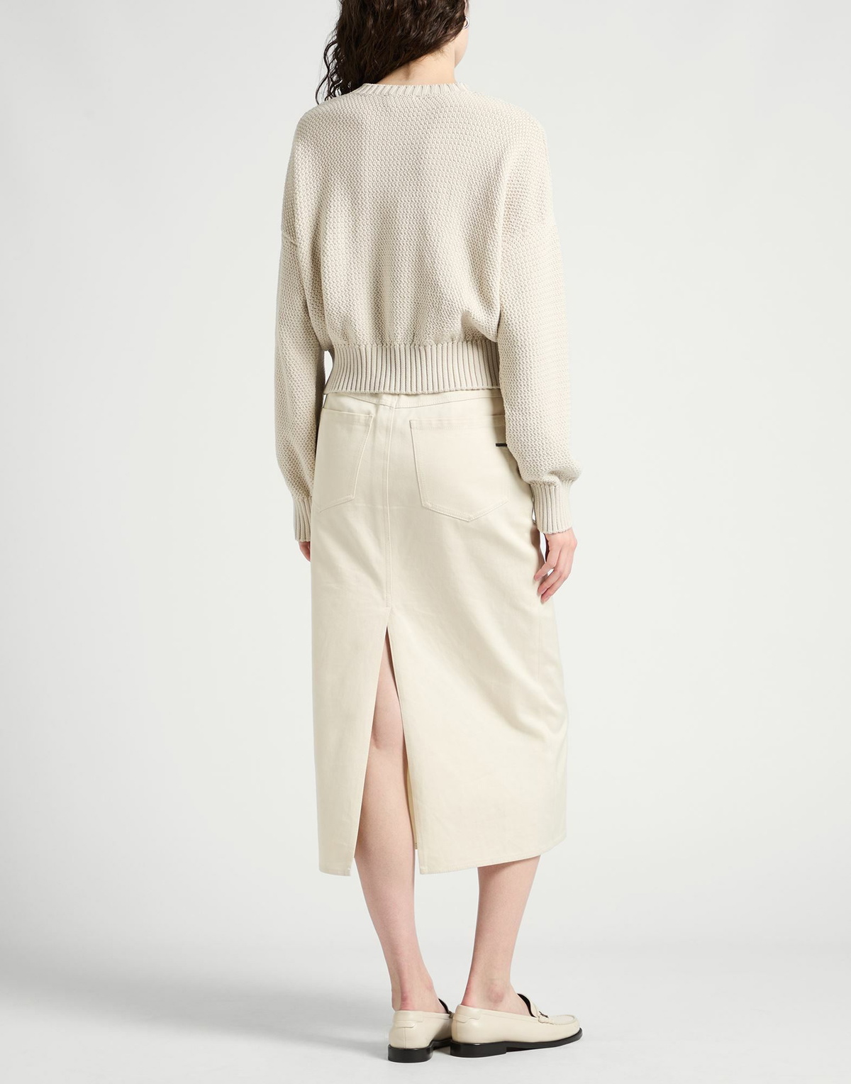 Laneus Womens Sweater Cream
