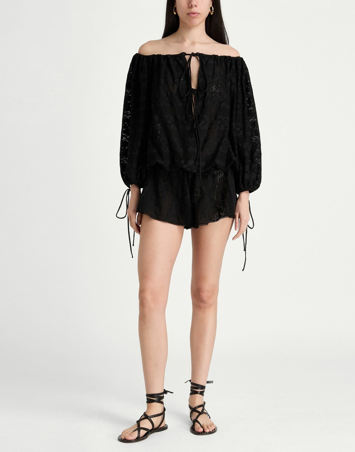 The Andamane Womens Playsuit in Black
