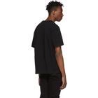 Alexander Wang Black High Twist Flag Logo T-Shirt