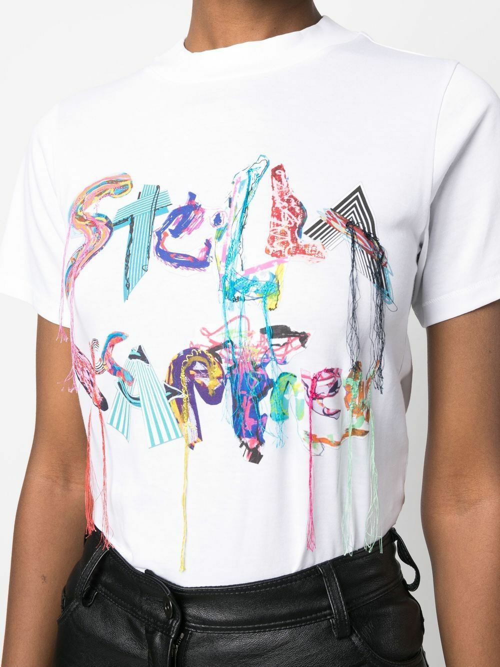 STELLA MCCARTNEY - Cotton Logo T-shirt