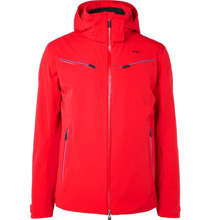 Photo: Kjus - Formula Hooded Jacket - Red