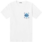 Denham Men's Nava Print T-Shirt in White