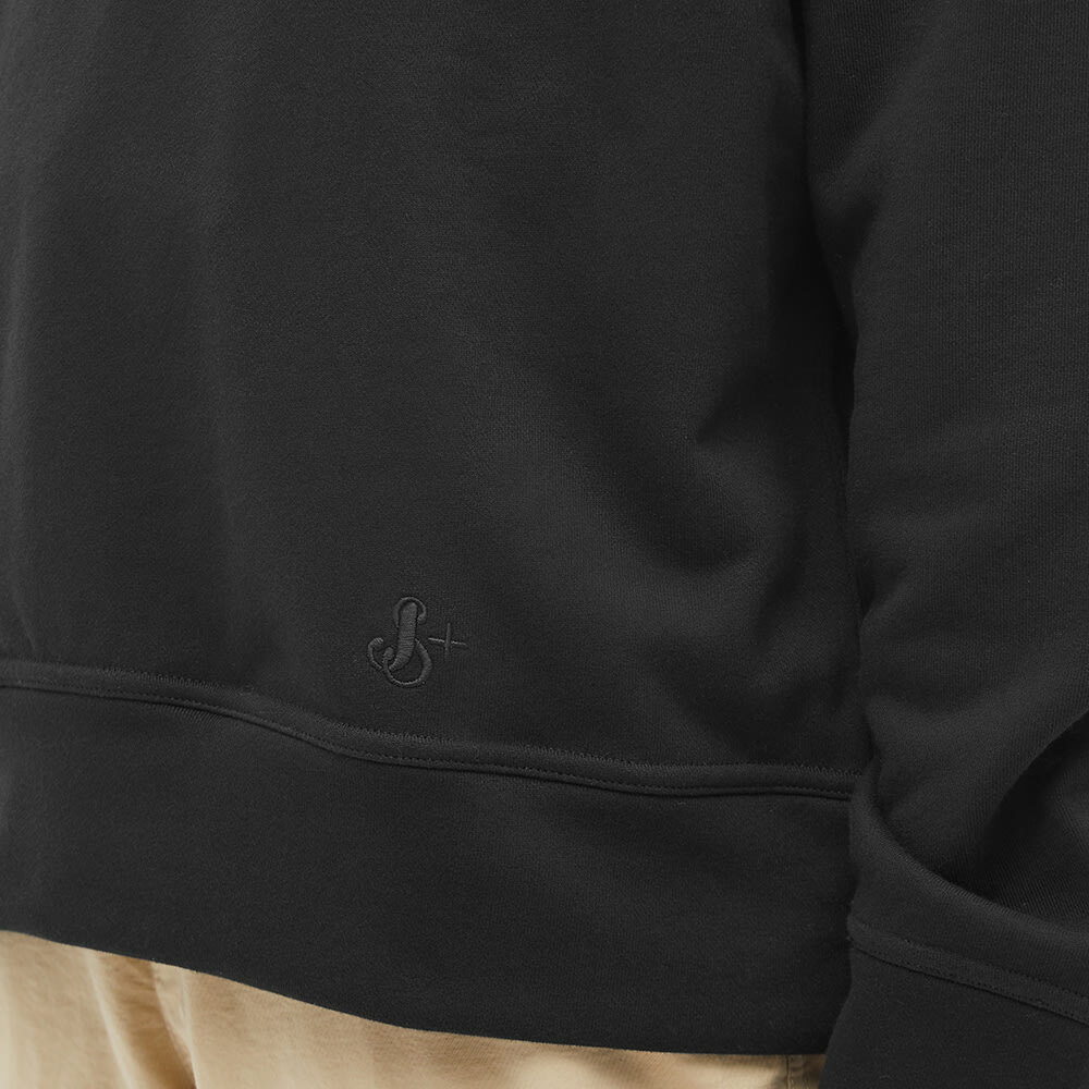 Jil Sander Men's Sustainable Cotton Sweatshirt Black