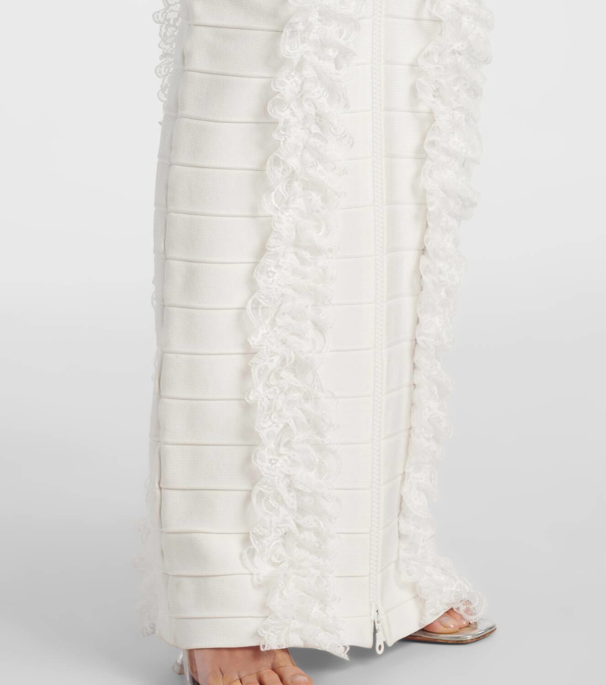 Self-Portrait x Christopher Kane lace-trimmed maxi dress Self-Portrait Self-Portrait x Christopher Kane lace-trimmed maxi dress Self-Portrait