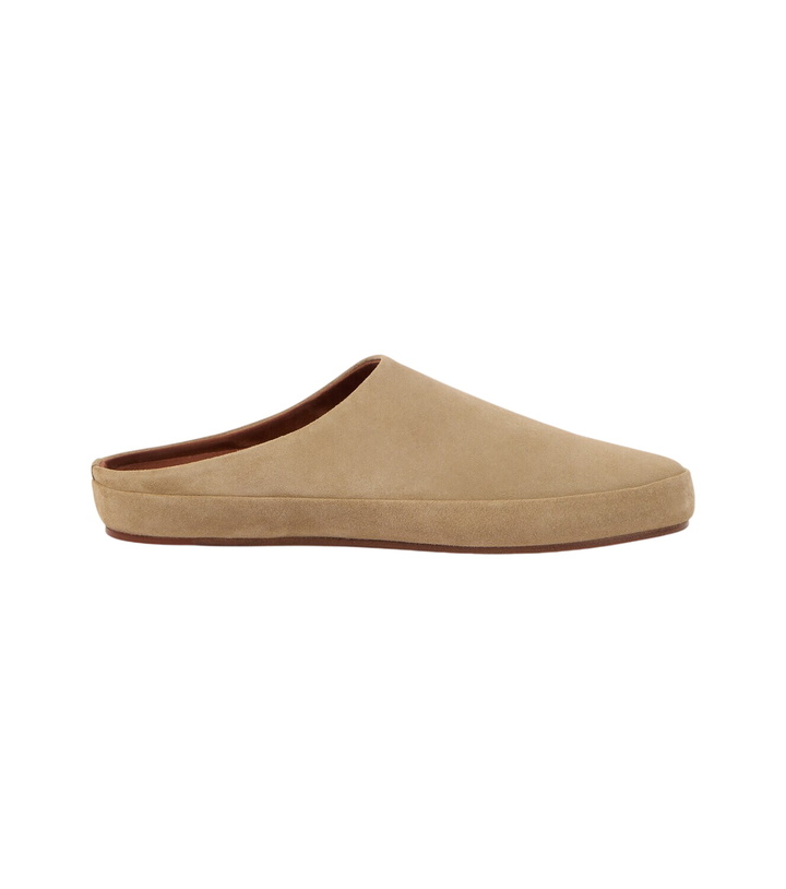 Photo: Loro Piana Tomori Walk suede mules
