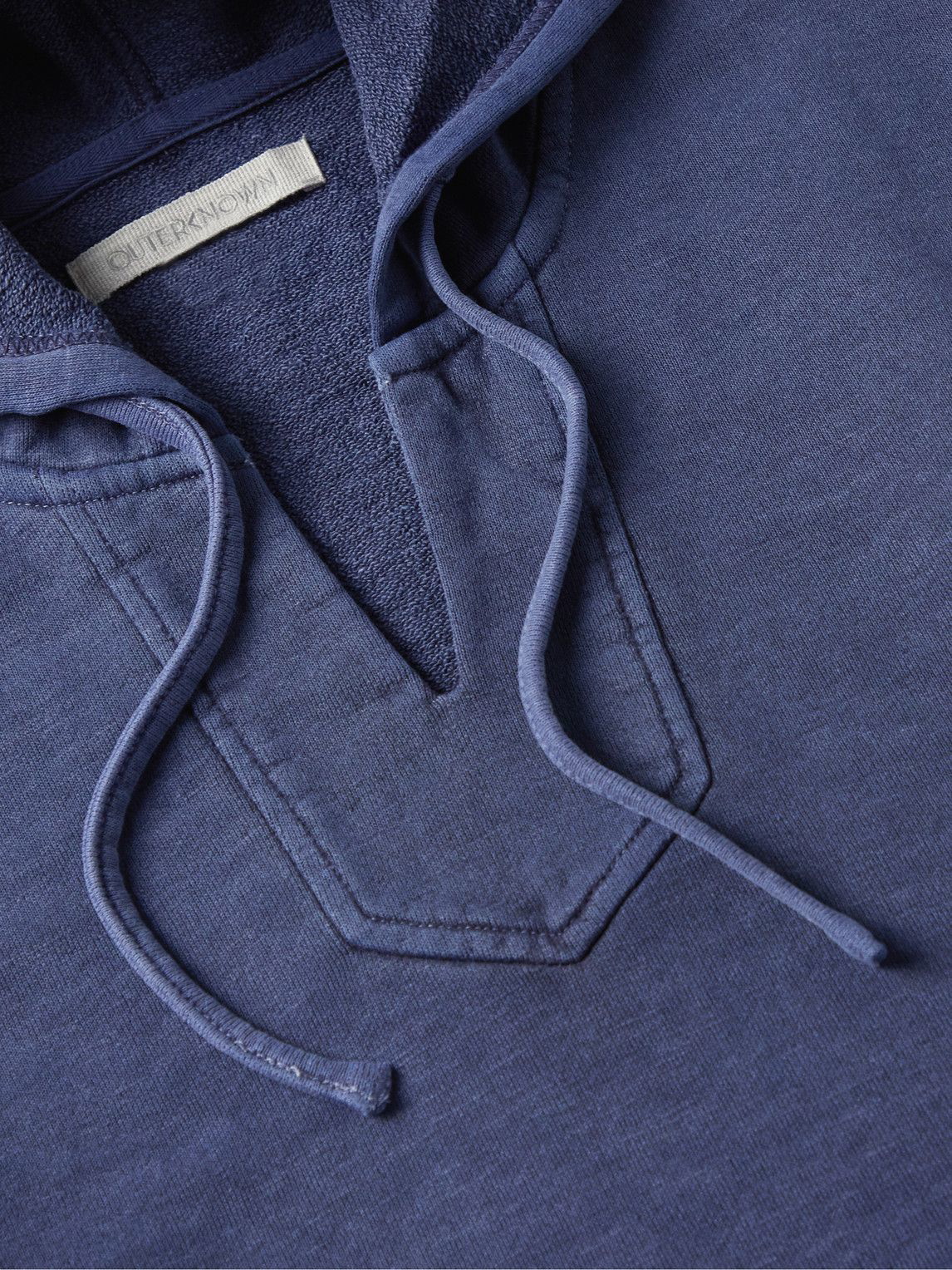 Outerknown - Sur Baja Hemp and Organic Cotton-Blend Hoodie - Blue Outerknown