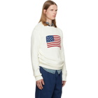 Polo Ralph Lauren White 'The Iconic Flag' Sweater