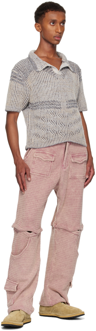 Isa Boulder SSENSE Exclusive Pink Opposite Cargo Pants