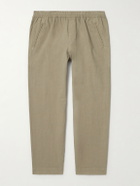 Folk - Drawcord Assembly Straight-Leg Linen and Cotton-Blend Canvas Trousers - Neutrals