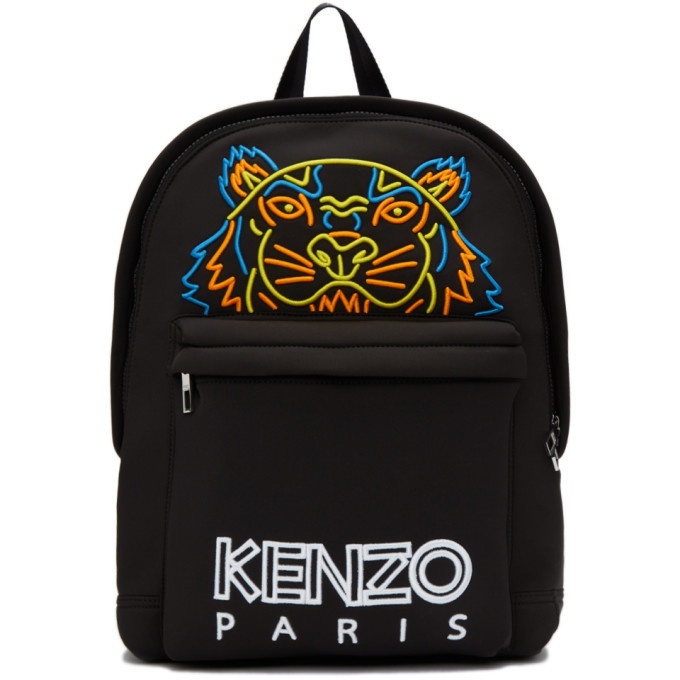 Photo: Kenzo Black Large Neoprene Tiger Backpack