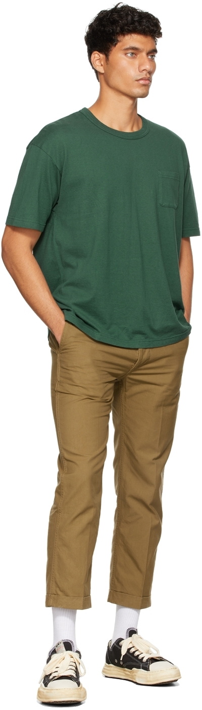 Visvim Tan High Water Chino Trousers Visvim