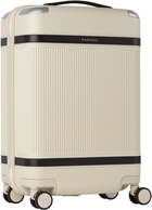 Paravel White Aviator Carry-On More Suitcase