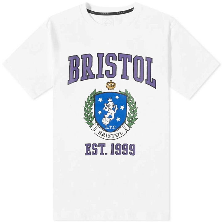 Photo: F.C. Real Bristol Men's Laurel Baggy T-Shirt in White