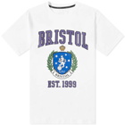 F.C. Real Bristol Men's Laurel Baggy T-Shirt in White