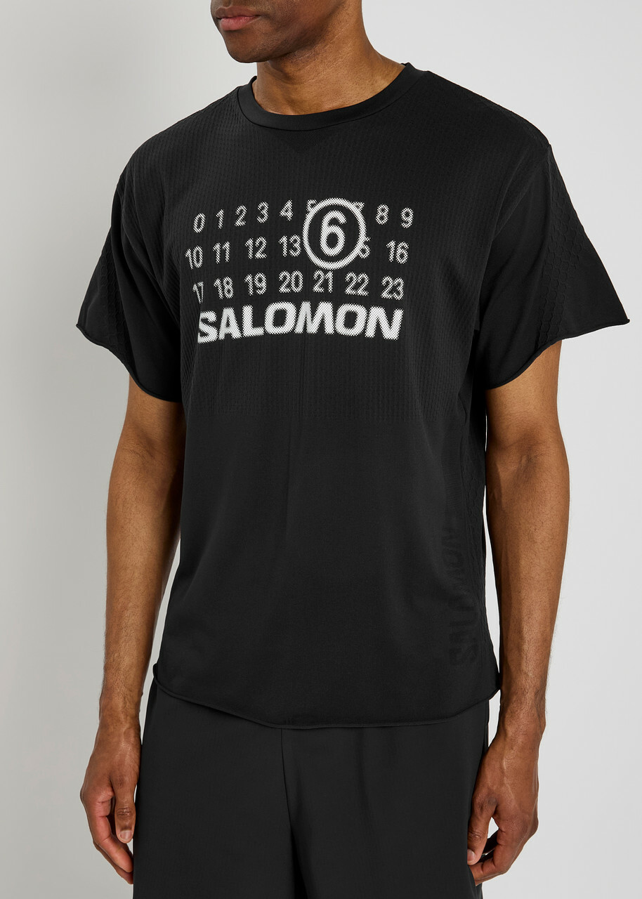 【MM6 MAISON MARGIELA】MM6 × SALOMON シームレスTシャツ MM6 Maison Margiela x Salomon Seamless T-Shirt | Harrods US