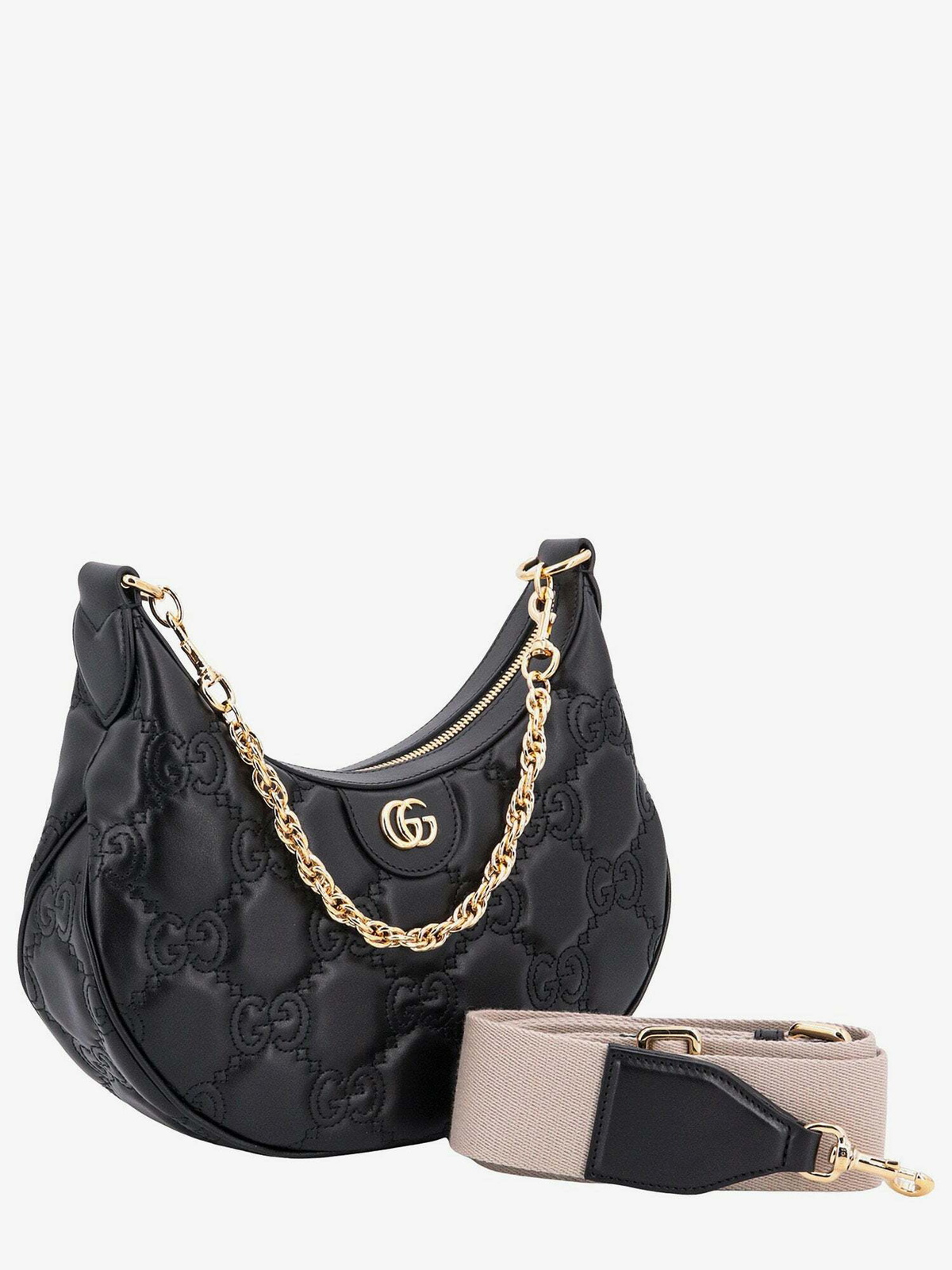 ショルダーバッグ・ポシェット GUCCI Woman Shoulder bag Black 815715AAEEX 1000 Gucci Shoulder Bag Black Womens Gucci