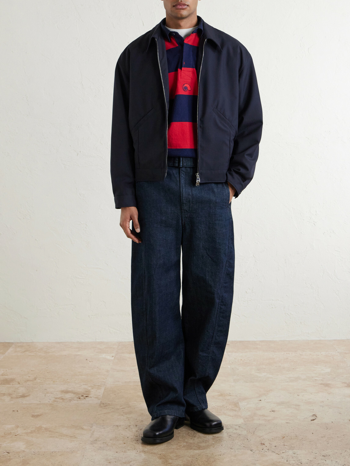 Valstar - Stan Wool Bomber Jacket - Blue