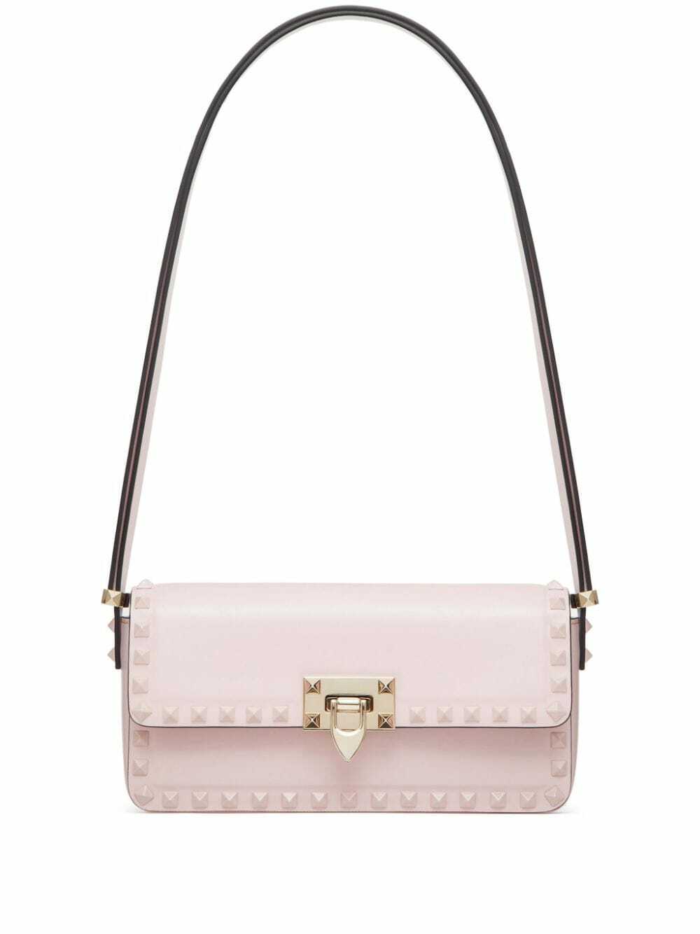 Rockstud leather clutch bag | Valentino Garavani