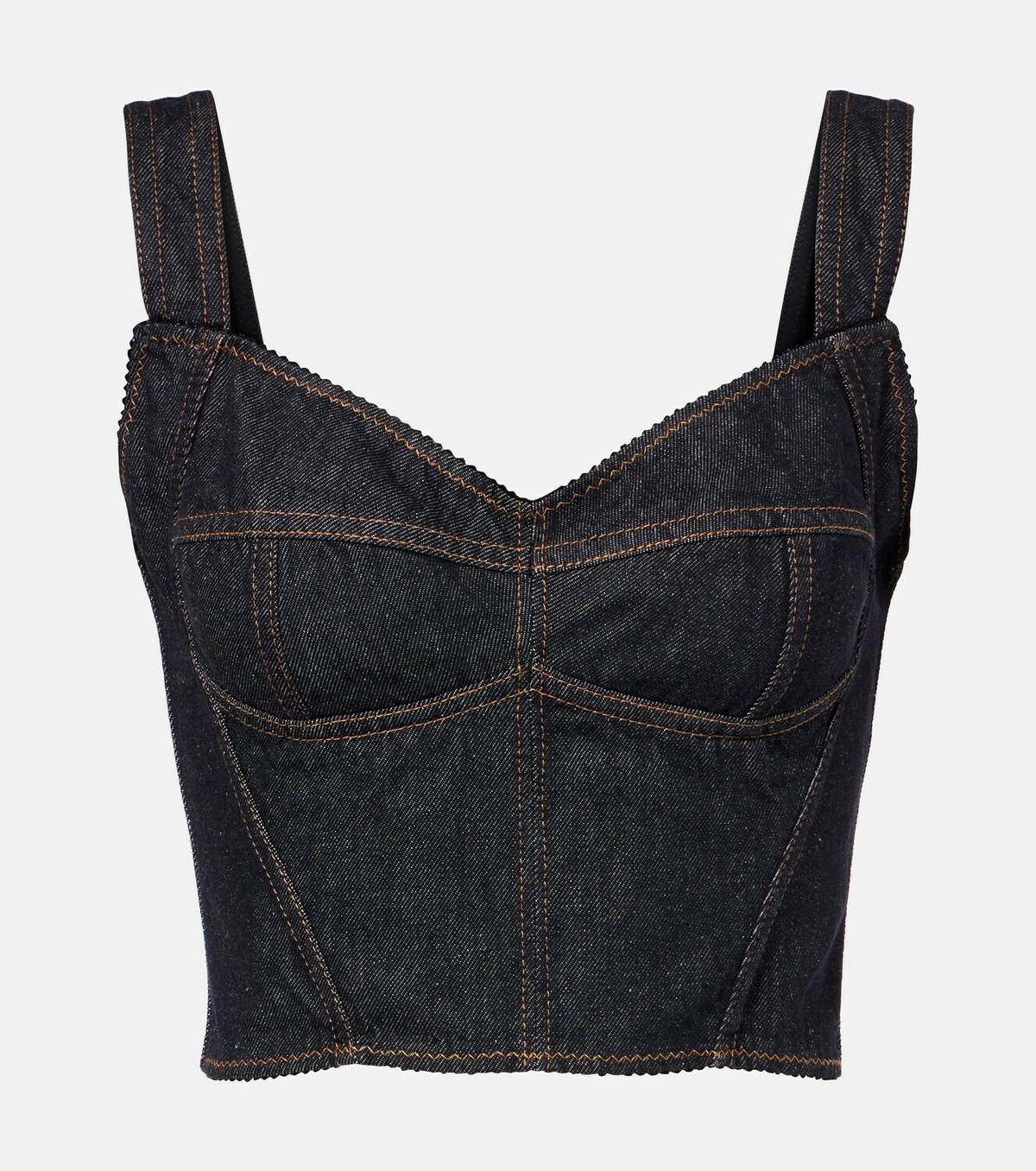 Dolce&Gabbana Denim bustier