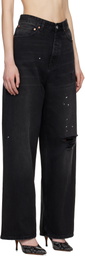 VETEMENTS Black Ripped Jeans
