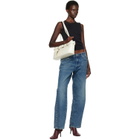 OSOI Off-White Shoulder Brocle Bag