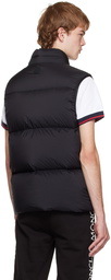 Moncler Black Amak Down Vest