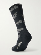 Portal - Ritual Three-Pack Stretch Merino Wool Socks - Brown