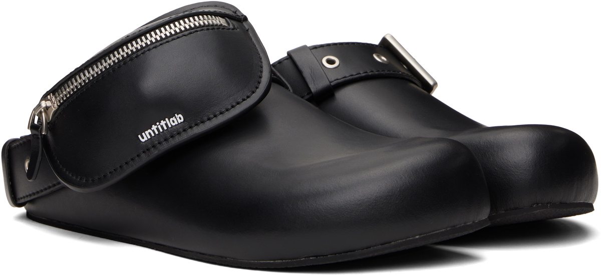 untitlab® Black Bag Belts Clogs