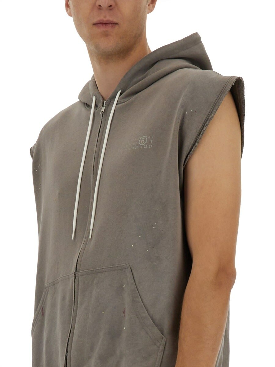 【高知インター店】 MM6 Maison Margiela Sleeveless Sweatshirt MM6 Maison Margiela トップス