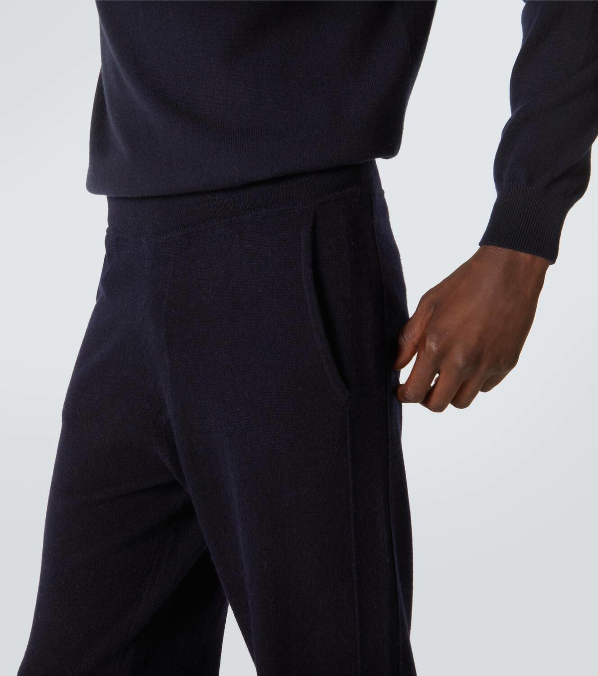 Allude Wool and cashmere sweatpants