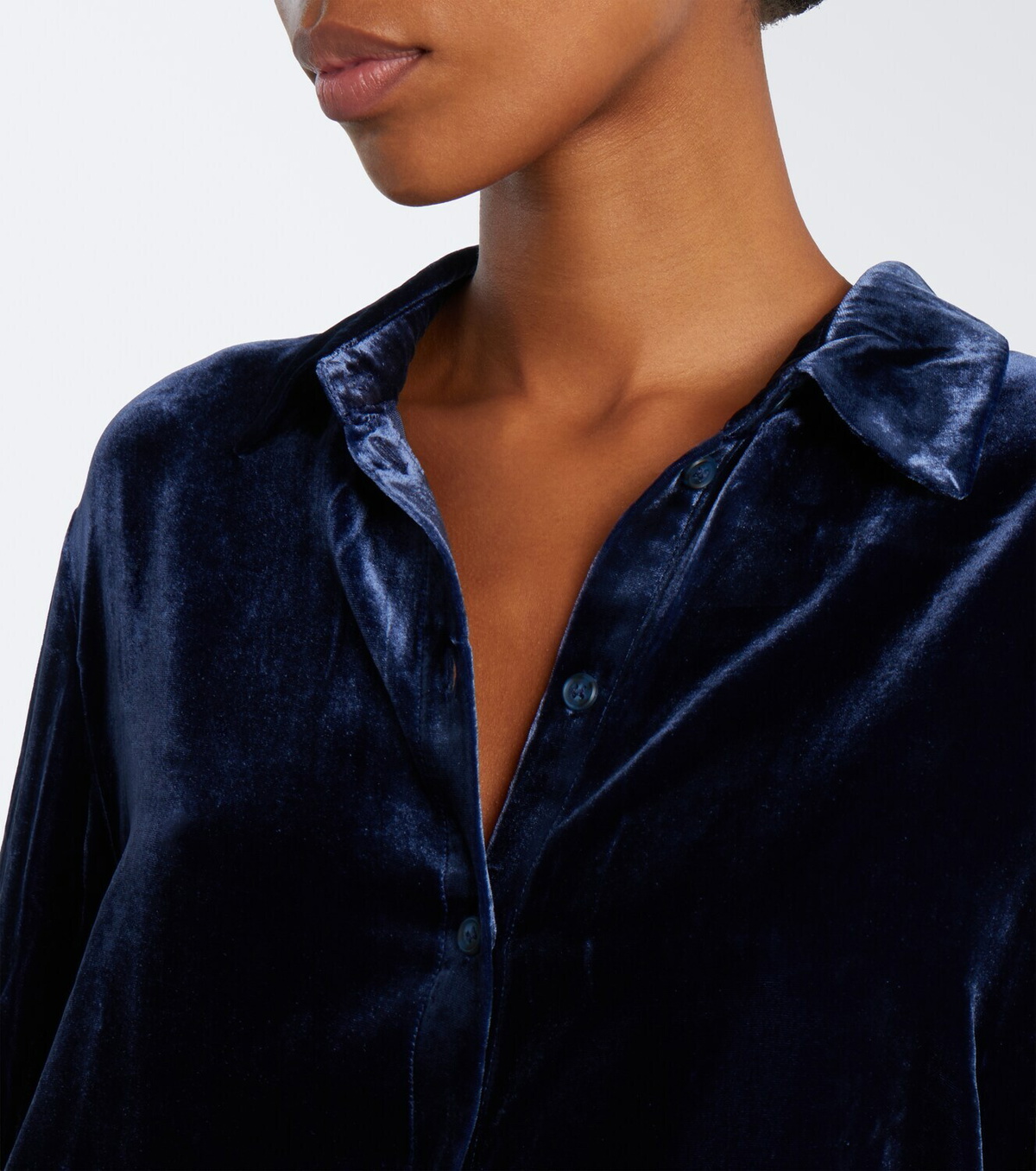 Asceno London velvet shirt