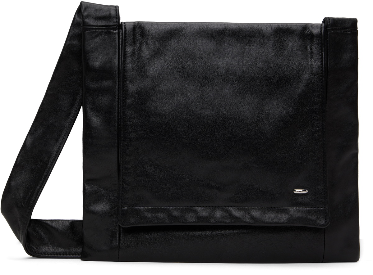 Our Legacy - Textured-Leather Messenger Bag Our Legacy