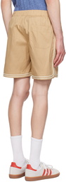 COMMAS Beige Braided Cord Shorts