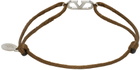 Valentino Garavani Brown VLogo Signature Bracelet