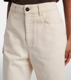 Róhe Denim Bermuda shorts