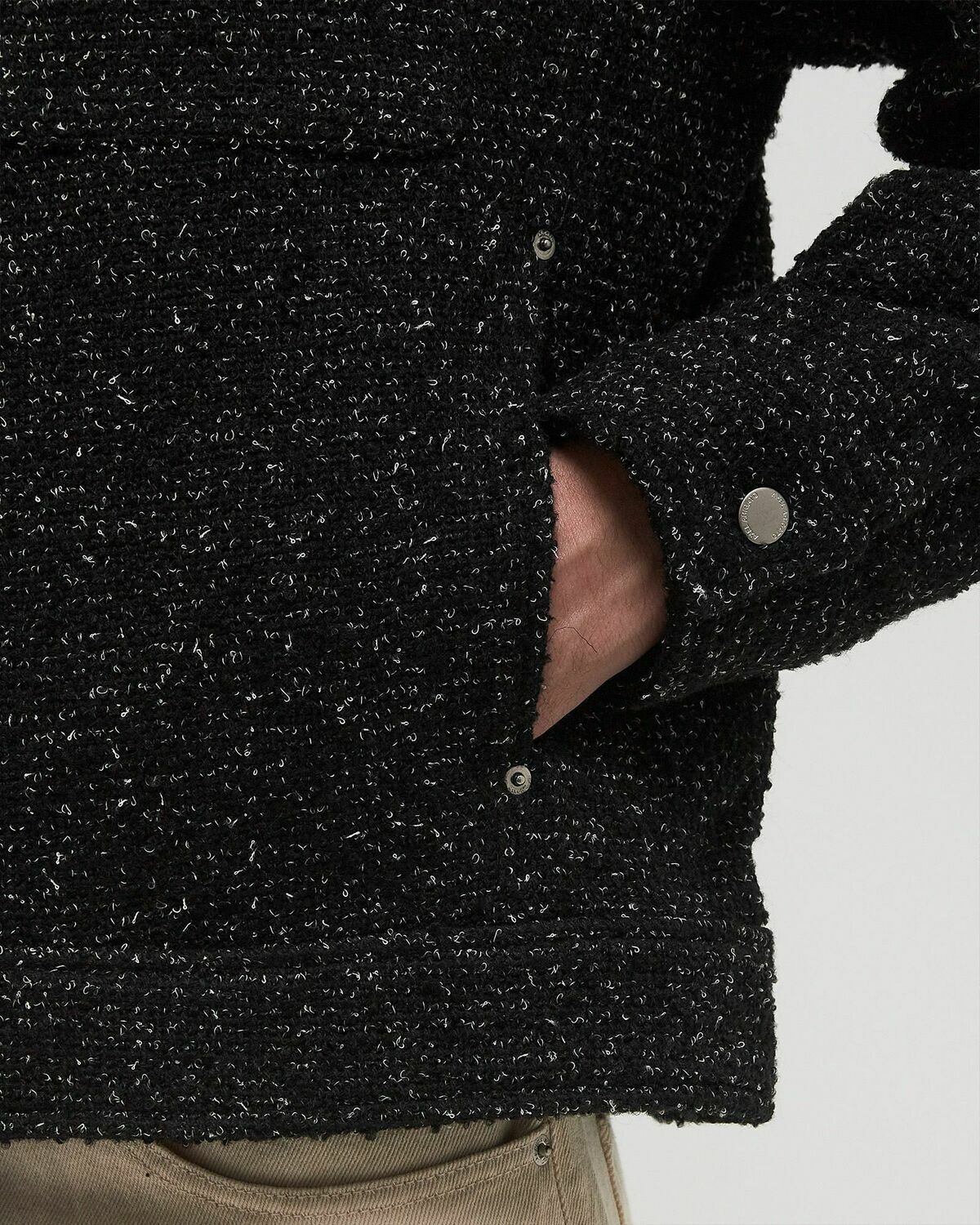 Axel Arigato Wyn Boucle Overshirt White Men