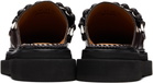 Toga Virilis Brown Hard Leather Slip-on Loafers