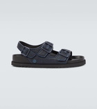 Birkenstock 1774 Milano raffia sandals