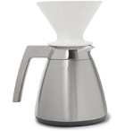 Ratio Coffee - Stainless Steel Thermal Carafe with Porcelain Dripper - Silver