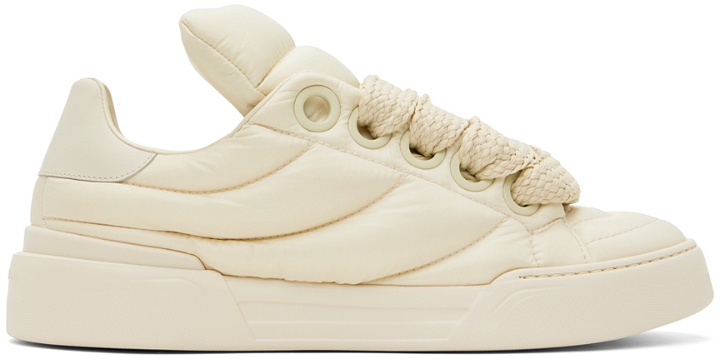 Photo: Dolce&Gabbana Off-White New Roma Sneakers