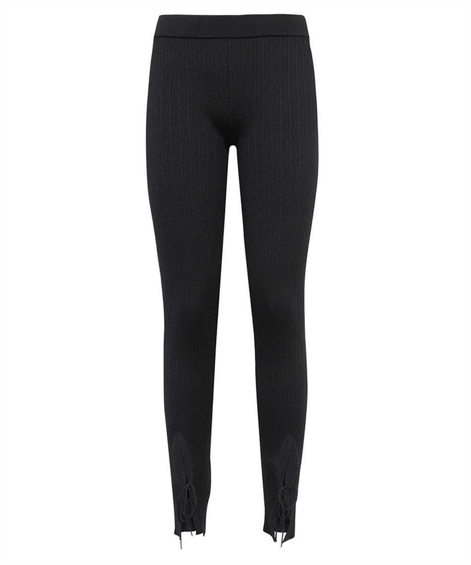 【関税＆送料込み】Tom Ford Velvet Leggings Logo velvet leggings in black - Tom Ford | Mytheresa