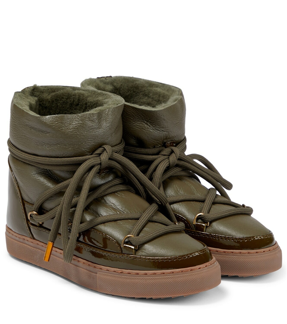 Photo: Inuikii Sneaker Gloss leather snow boots