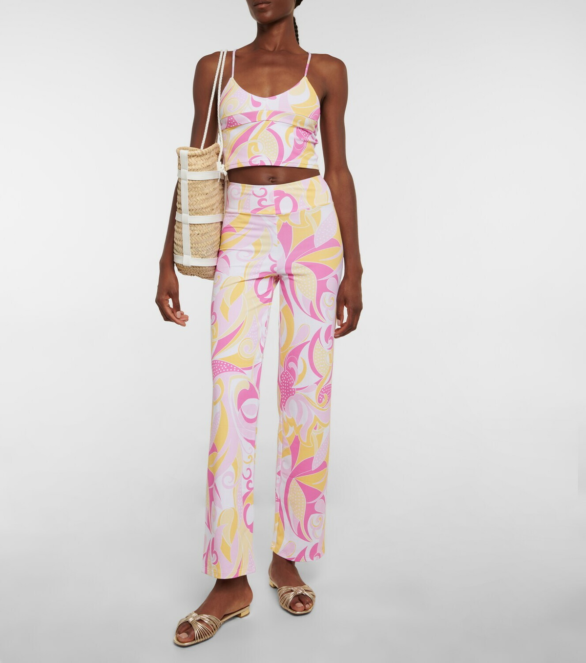 Alexandra Miro Carly jersey crop top