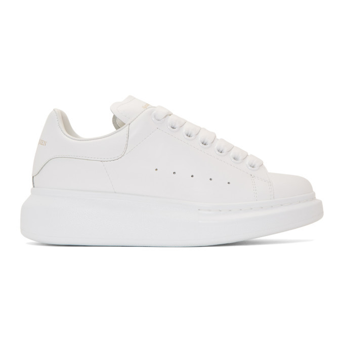 Alexander McQueen White Oversized Sneakers Alexander McQueen