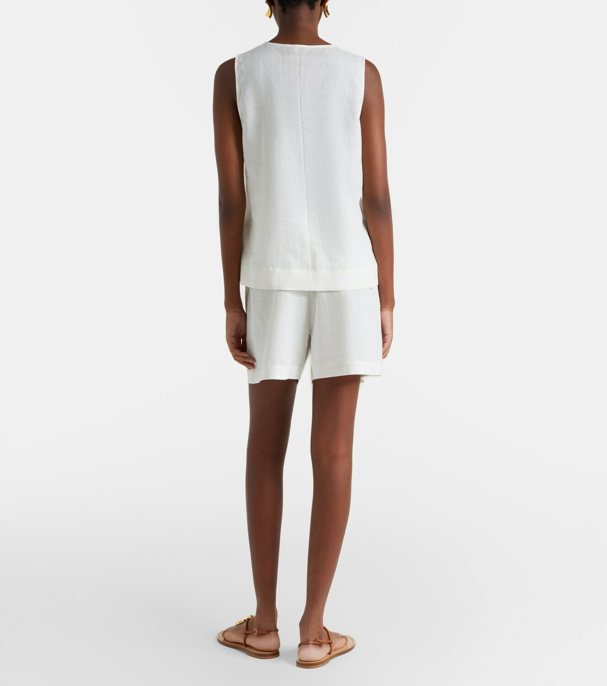 Asceno Linen shorts