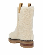 Sergio Rossi Womens Ankle boots Cream