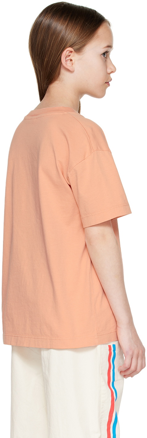 Boys’ Orange “Botanic Adventure” Sleeveless T-Shirt & Black Pants Set