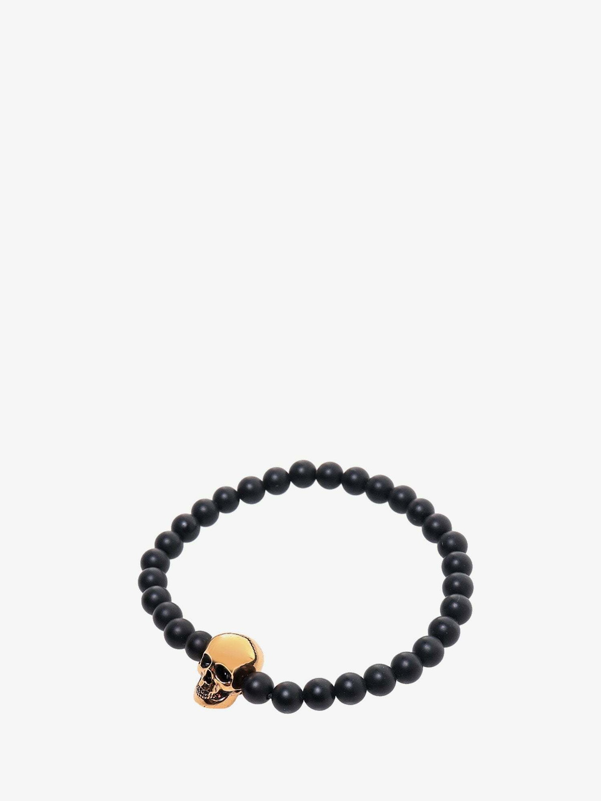 Alexander McQueen ブラックブレスレット Alexander Mcqueen Bracelet Black Mens Alexander McQueen