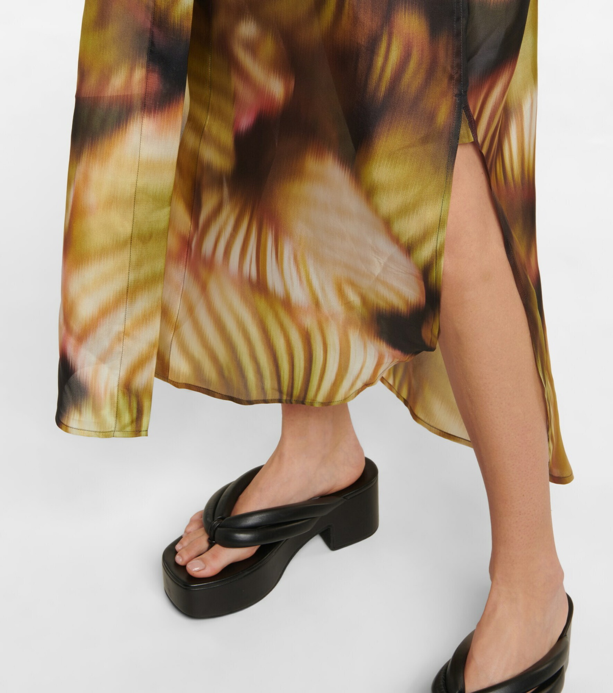 Dries Van Noten Women's Silk Shirt Purple